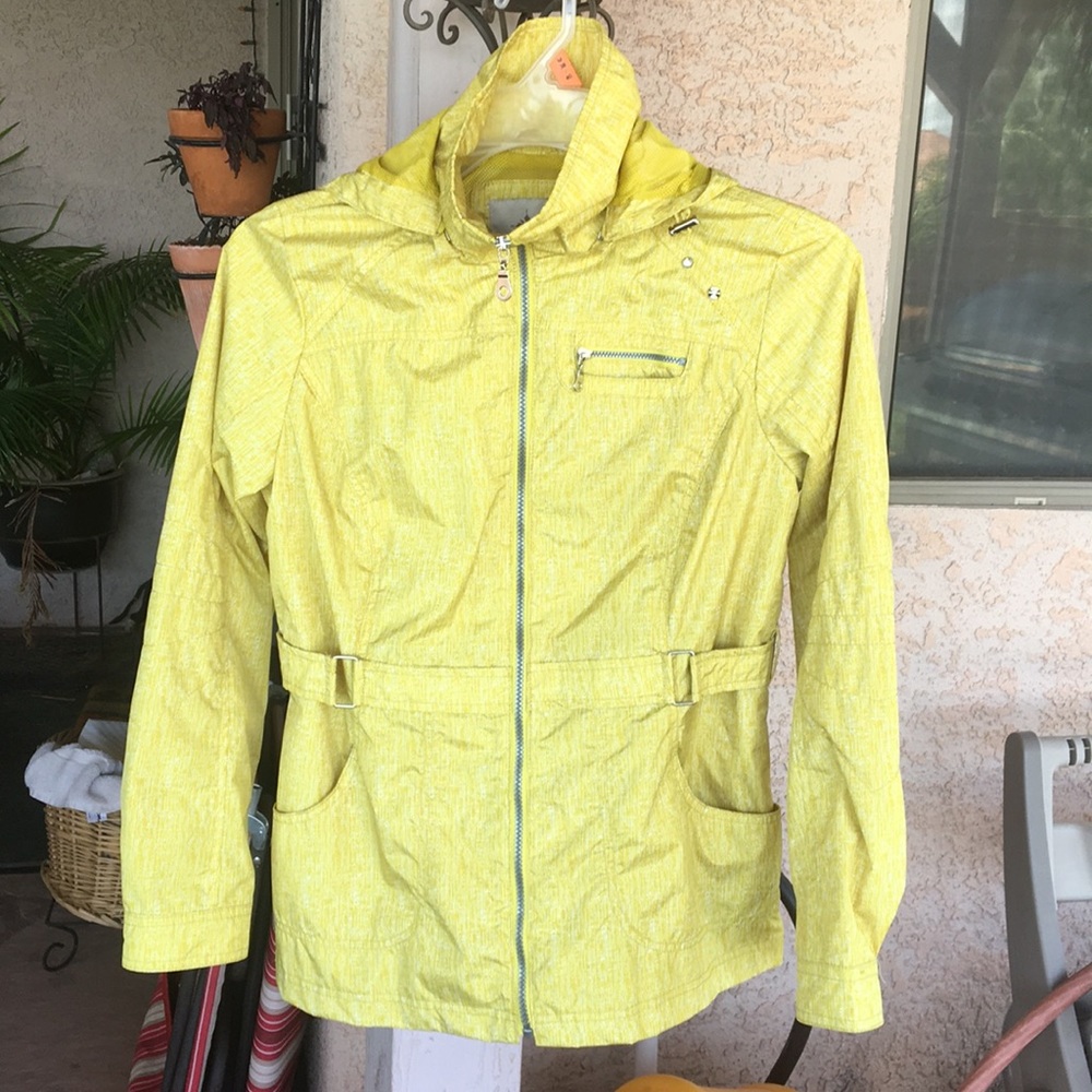 Weather Tamer yellow rain jacket